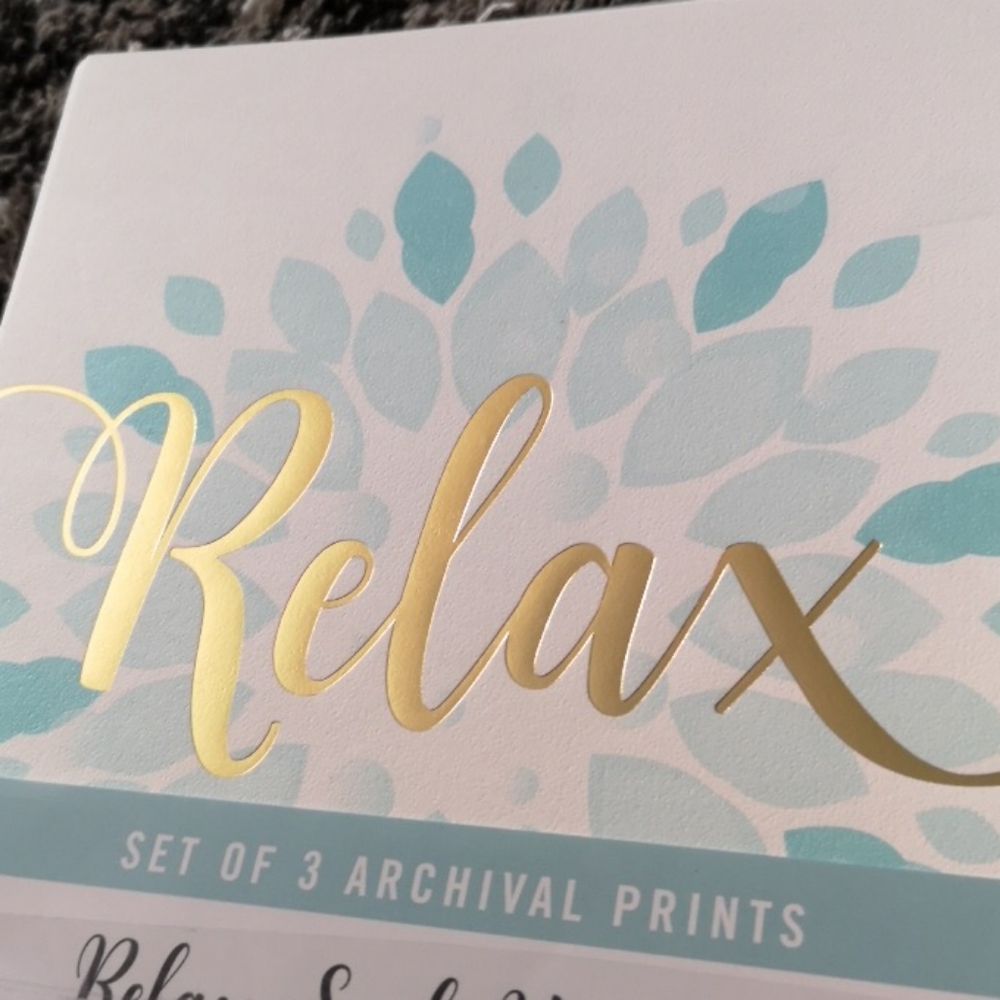 New in package Set of 3 Ready-to-Frame Prints